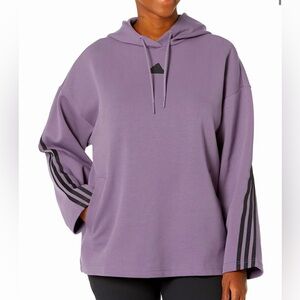 Adidas Women's Purple Hoodie